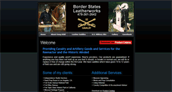 Desktop Screenshot of borderstatesleatherworks.com